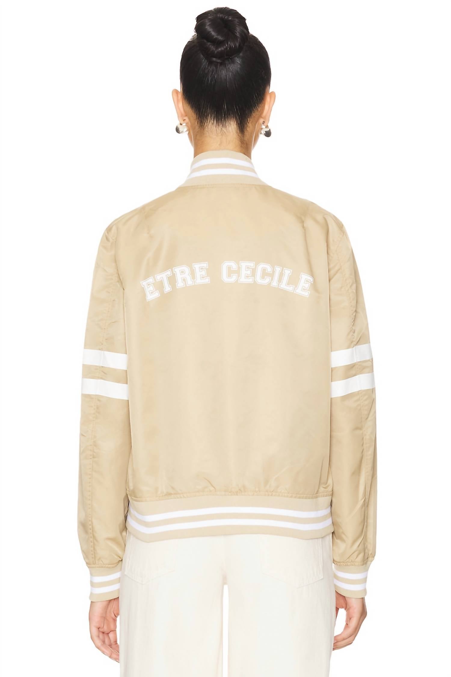 Etre Cecile - Varsity Flight Jacket