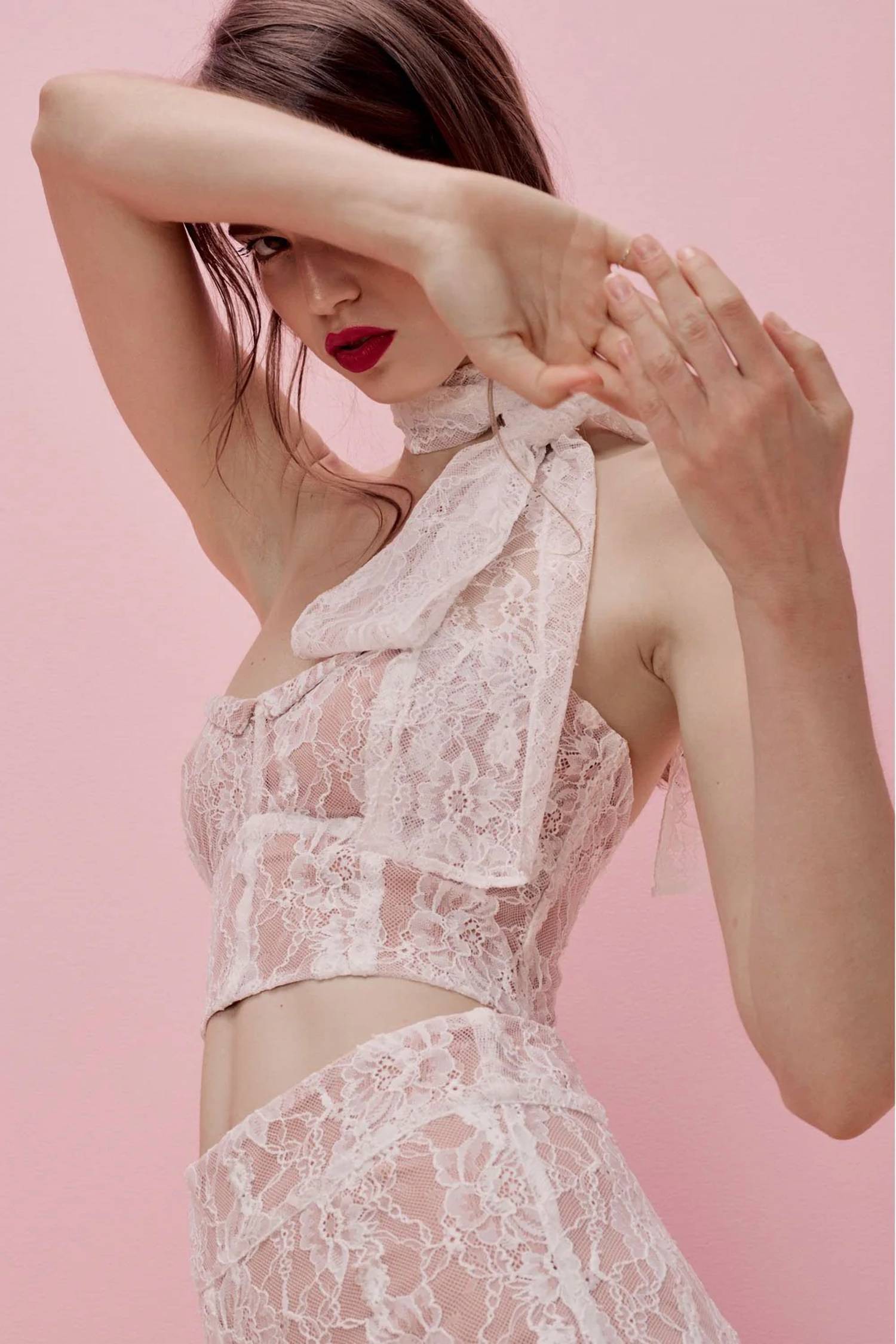 For Love & Lemons - La Lily Crop Top