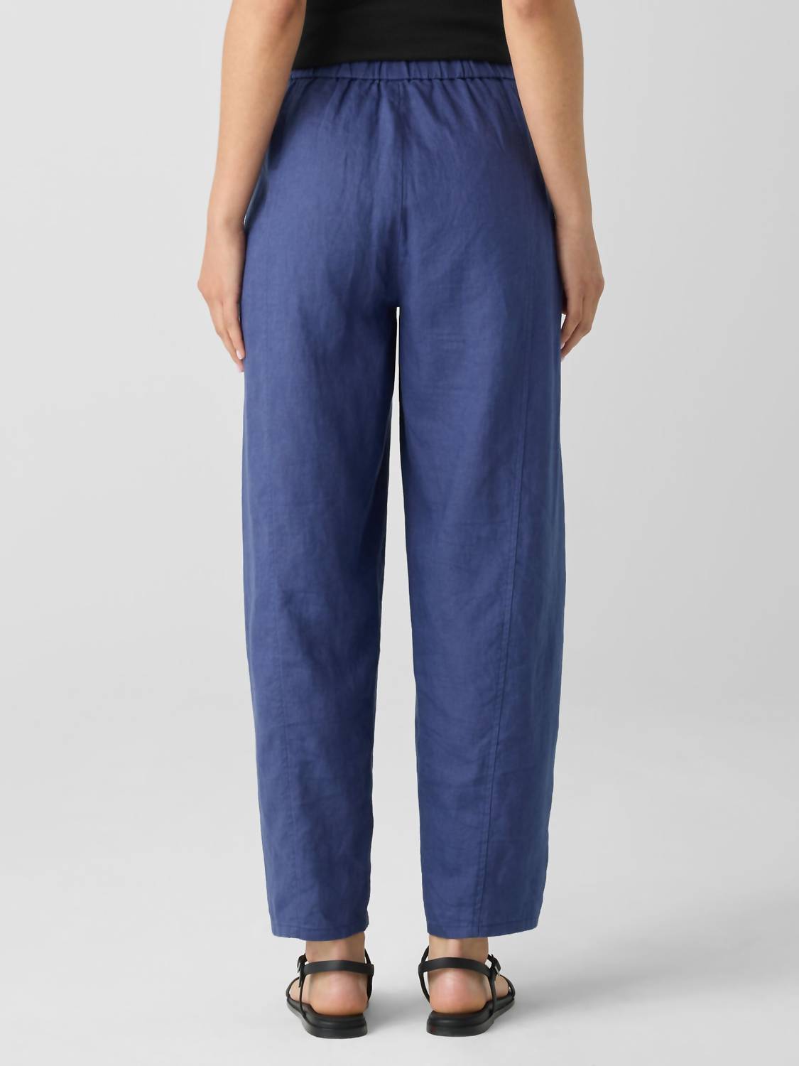 Eileen Fisher - Linen Ankle Pleated Lantern Pant