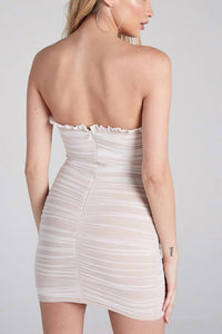 Strapless Mini Dress