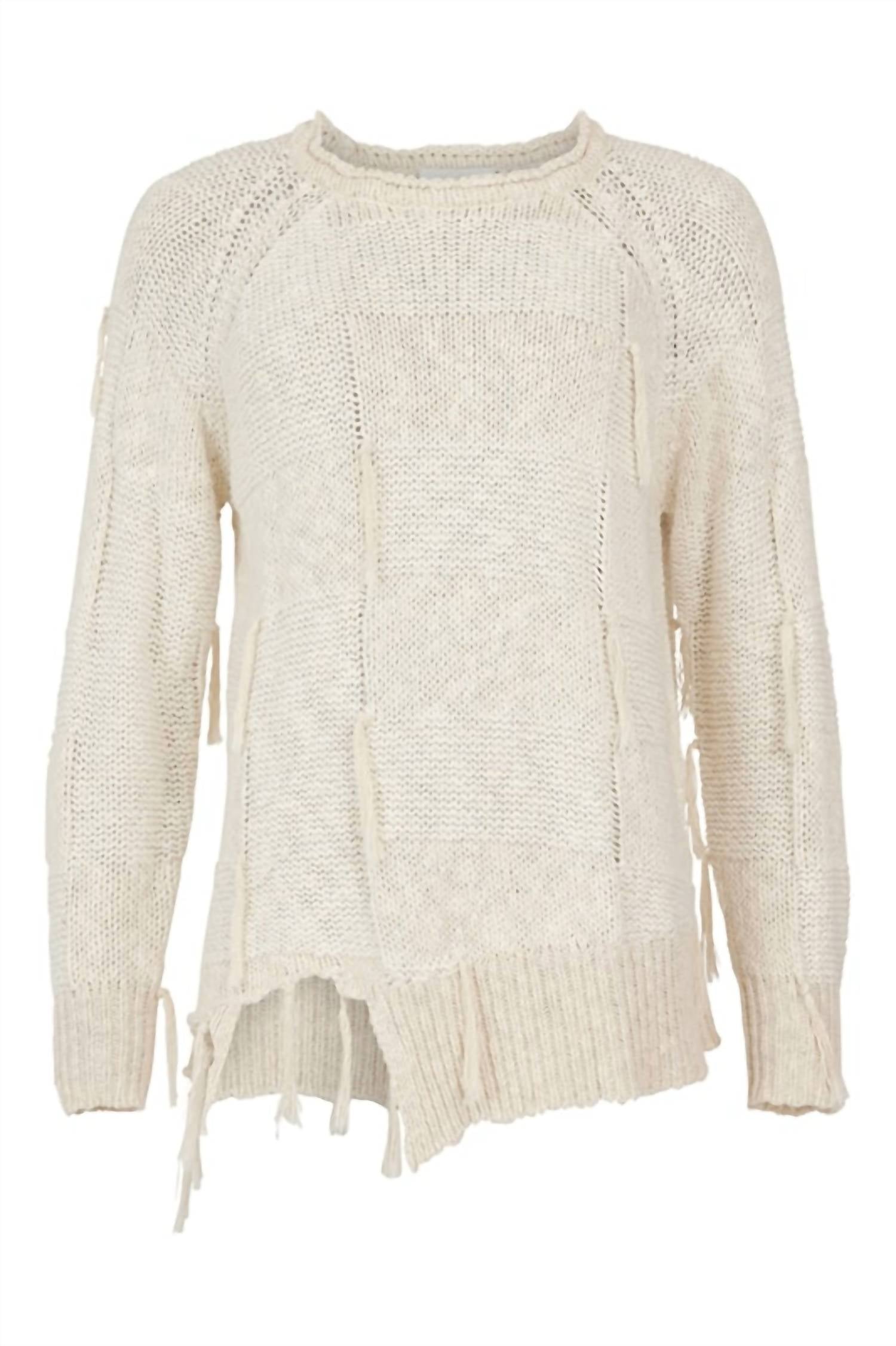 Noen - Women's Playful Fringe Pullover