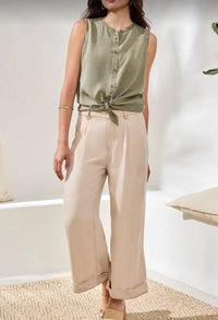 Tribal - Brooke Pleated Wide Leg Pants