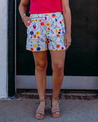 Sister Mary - Flores Shorts