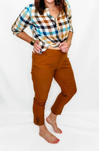 Multiples - Twill Ankle Pants