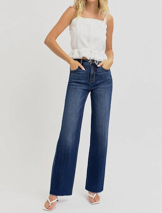 Risen - Emerson High Rise Straight Tummy Control Jeans