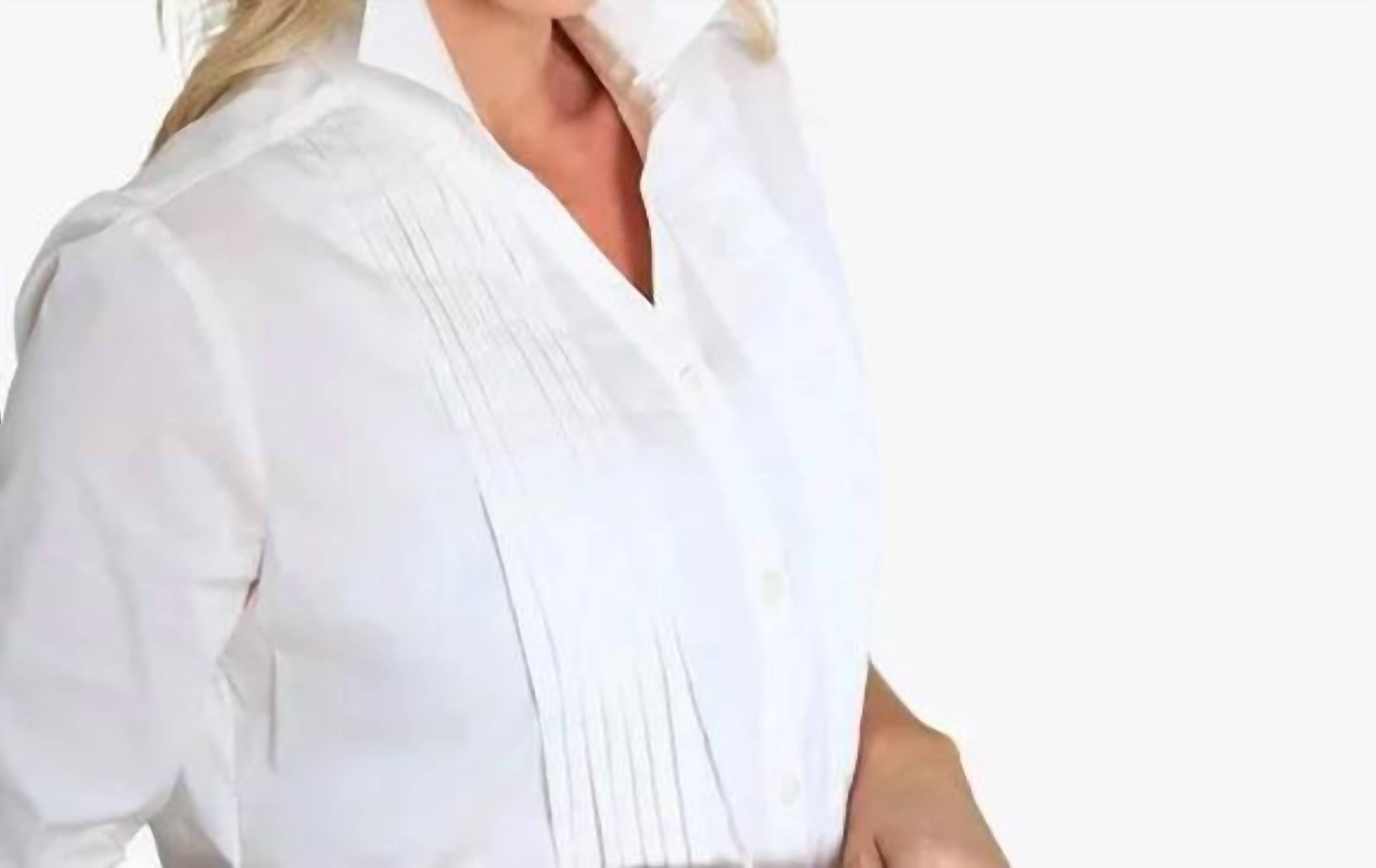 Stella Carakasi - Pintuck Tunic Top