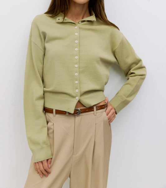 Mod Ref - Brooks High Neck Cardigan