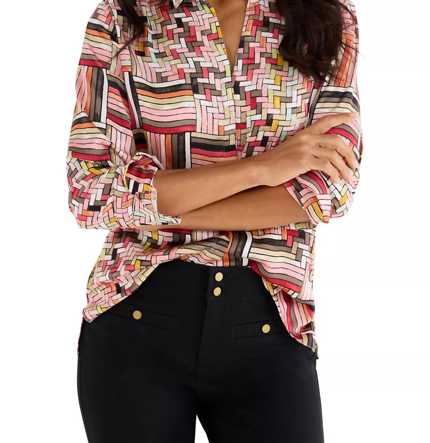 Nic + Zoe - Colorweave Shirt