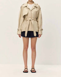 Elodie - Noa Cropped Trench Coat