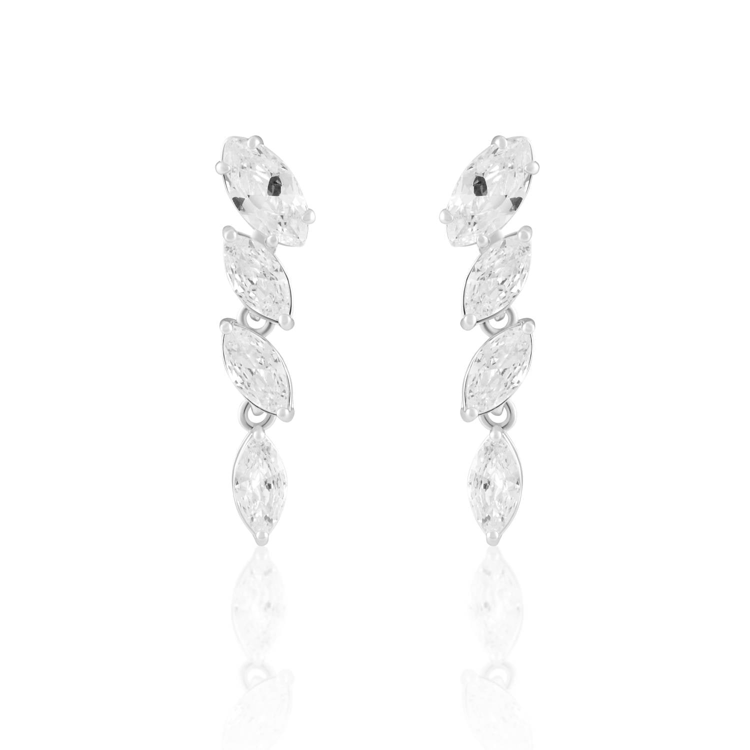 Sahira Jewelry Design - Women's Evie Cubic Zirconia Earring