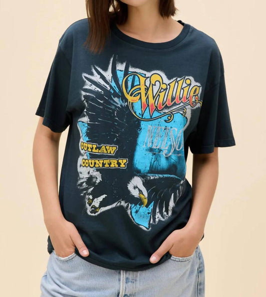 Daydreamer - Willie Nelson Outlaw Country Boyfriend Tee