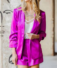 Eesome - Katia Satin Shawl Blazer