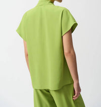 Joseph Ribkoff - V-neck Dolman Sleeve Relaxed Top