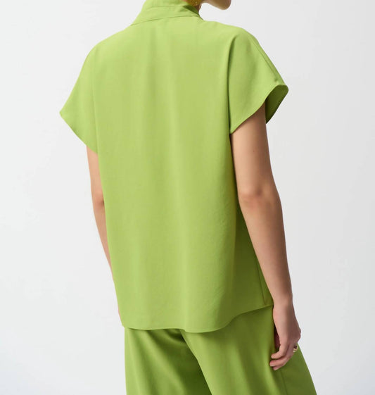 Joseph Ribkoff - V-neck Dolman Sleeve Relaxed Top