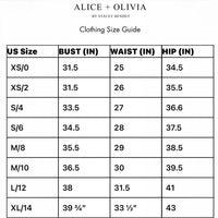Alice + Olivia - Alexander High-rise Slim Straight Trouser