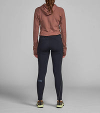 Janji Aurora Fleece Tights in midnight - women's pants - alternate view