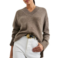 Rails Gisella Sweater in hazelnut 1 - women's sweater - detail view