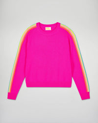 From Future - Rainbow Stripe Pullover Sweater