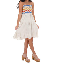 Umgee - Sophia Strapless Crochet Linen Dress