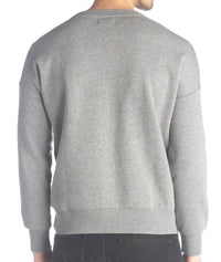 Spring + Mercer - Smiley Crewneck Fleece Sweatshirt