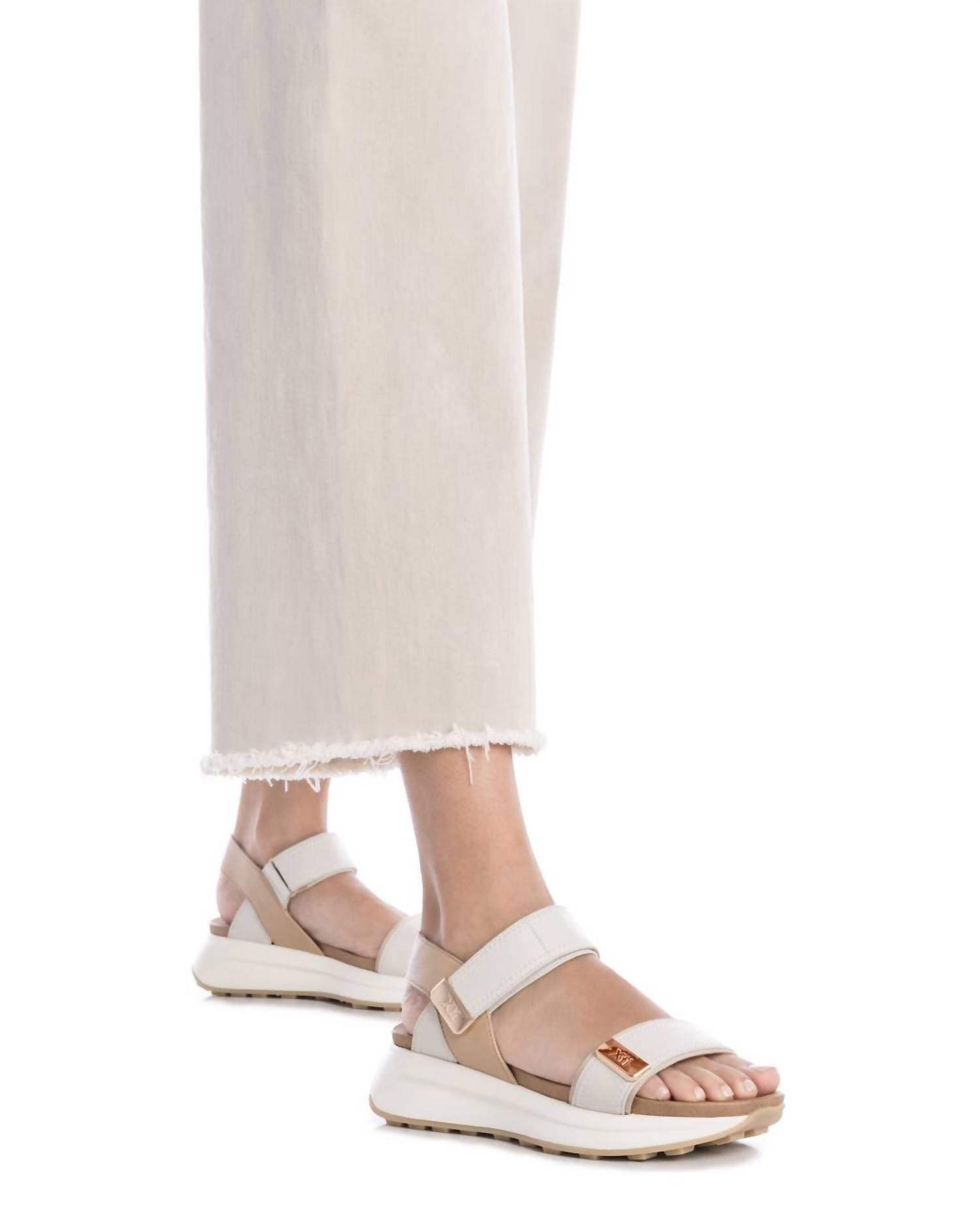 Xti - Women's Low Wedge Sandals