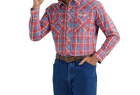 Wrangler - Western Logo Plaid Button Down Shirt