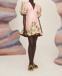 Alemais - Papaya Mini Dress