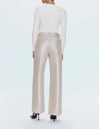 Pistola - Tate High-rise Bowed Wide-leg Jeans