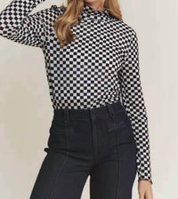 Jade By Jane - Lillian Checkered Top