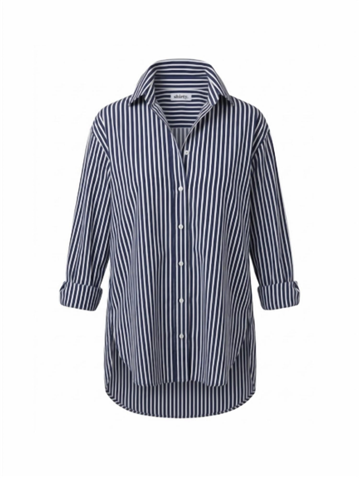 Shirty - Women's Terry Stripe Classic Shirt