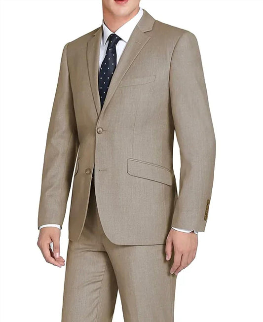 Renoir - Single Breasted Notch Lapel Suit Coat - Slim Fit