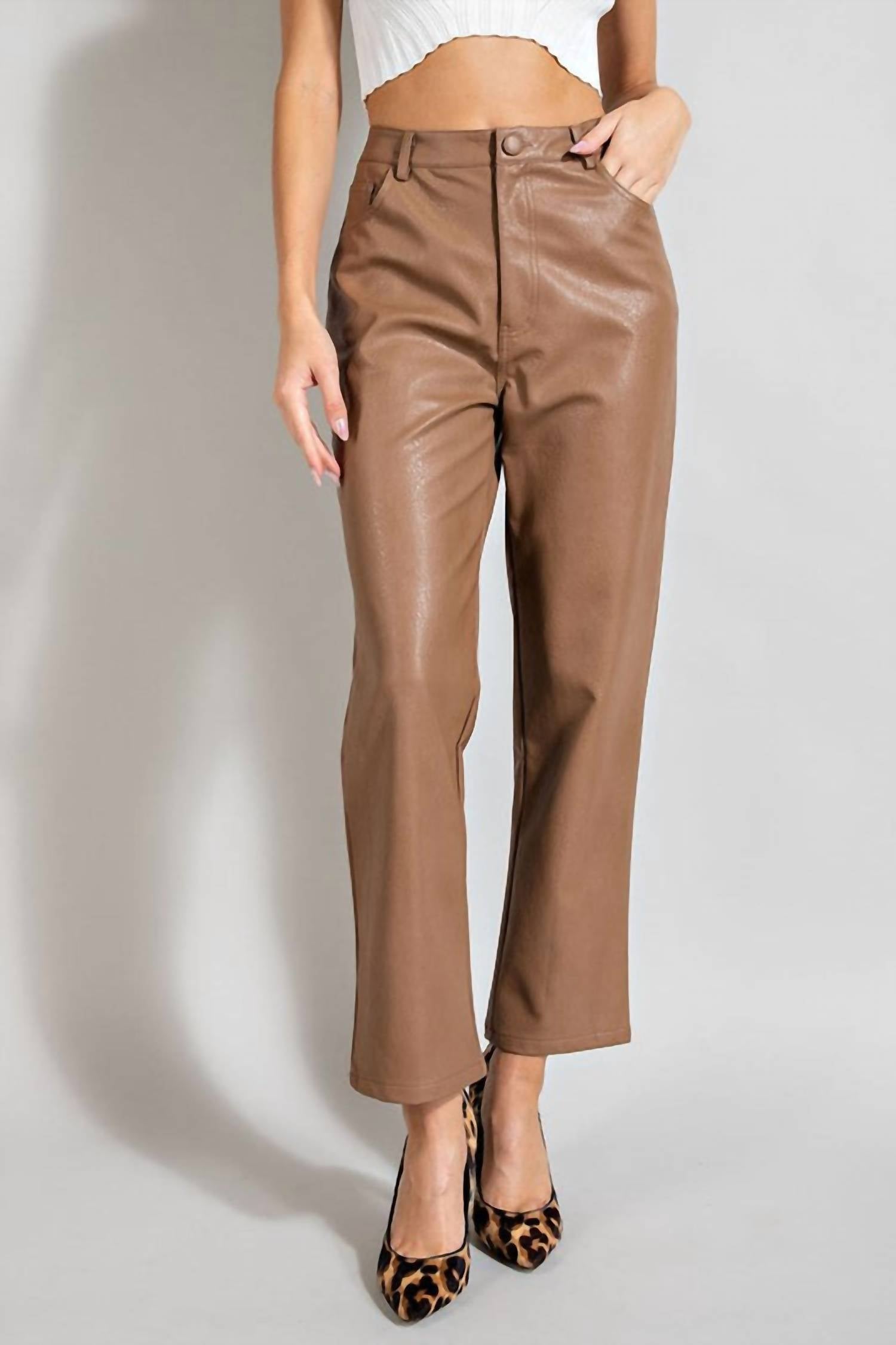 Ee:Some - High Rise Trousers
