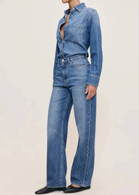 Dl1961 - Women'S - Karmine Refined Wide Leg Jeans