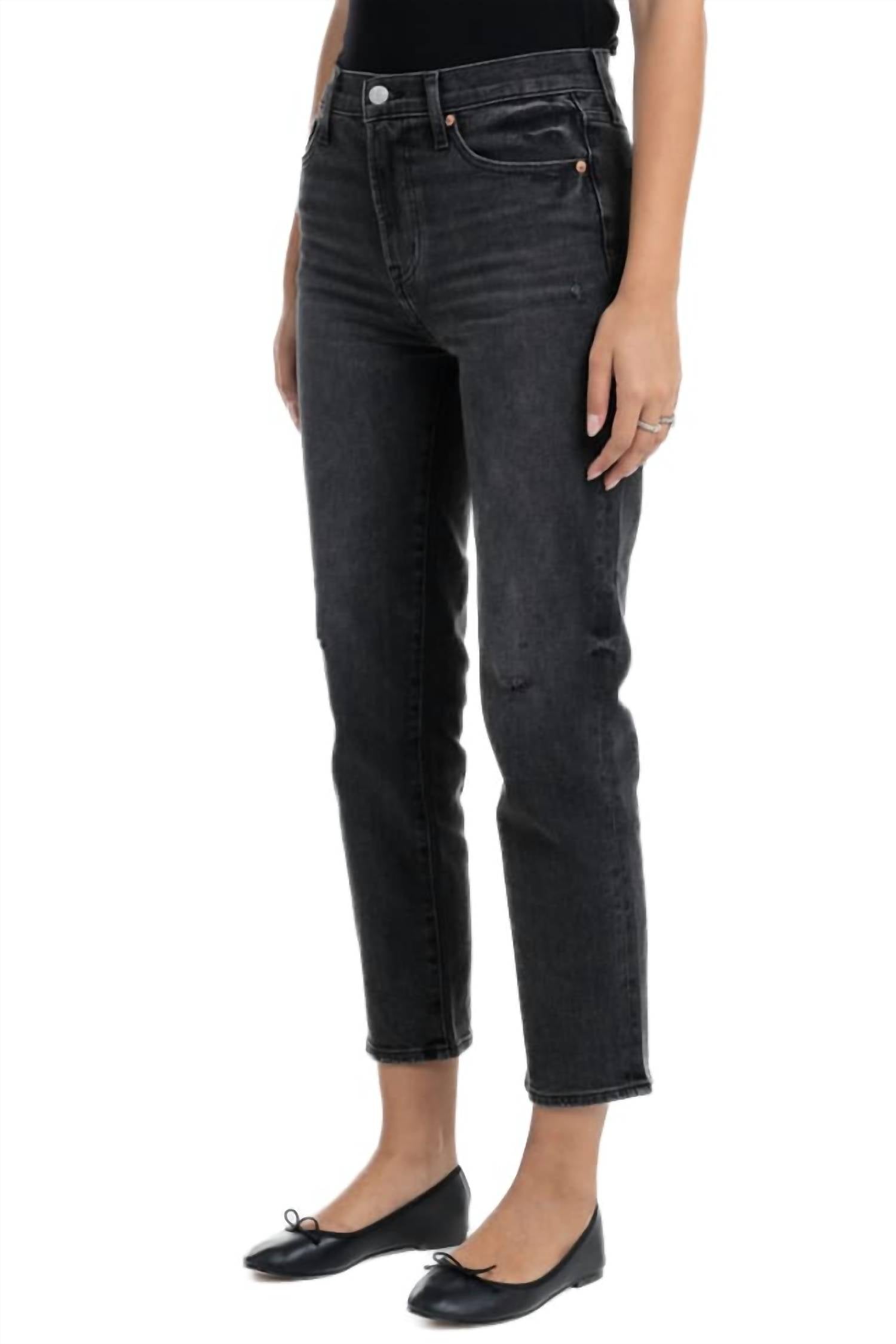 Pistola - Charlie High Rise Classic Straight Leg Jeans