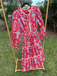 &merci The Camille Dress in red - women's dress - view 4