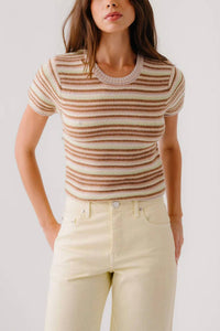 Sablyn - Jude Short Sleeve Cashmere Crewneck Tee