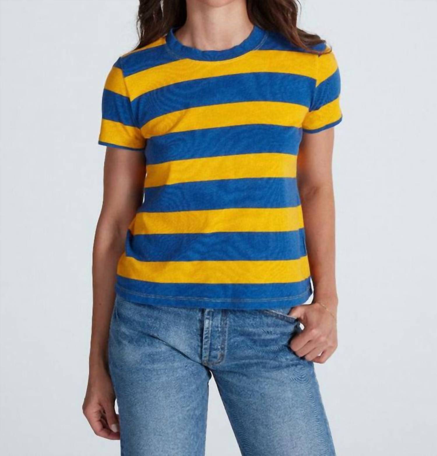Askk Ny - Crew Neck Stripe Tee