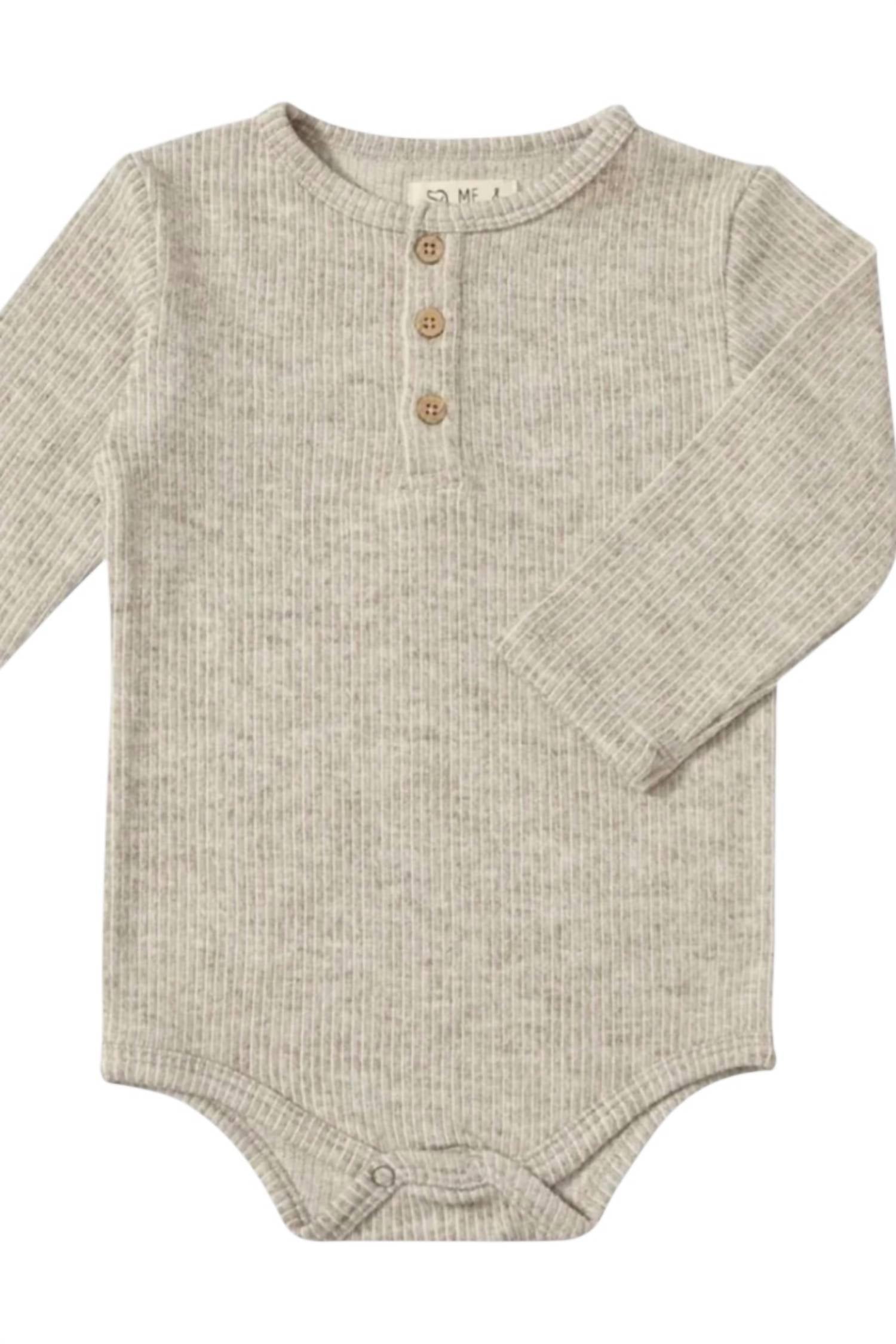 Me & Henry - Kids Aynor Heathered Onesie
