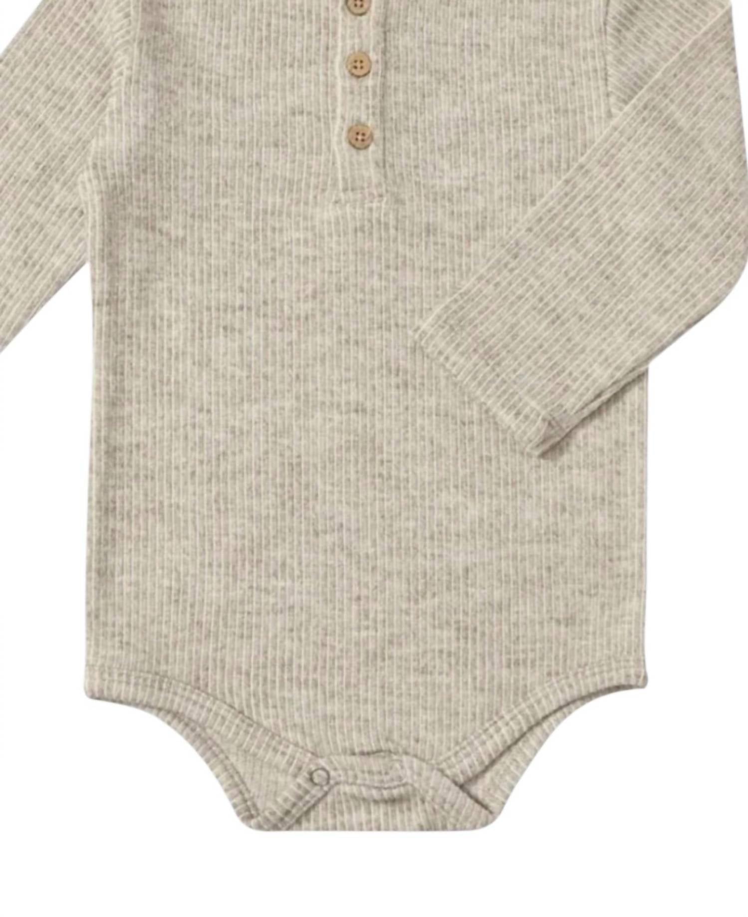 Me & Henry - Kids Aynor Heathered Onesie