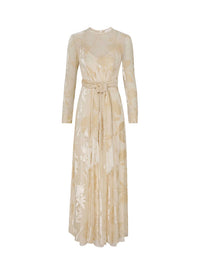 Zimmermann - Burnout Sheath Midi Dress