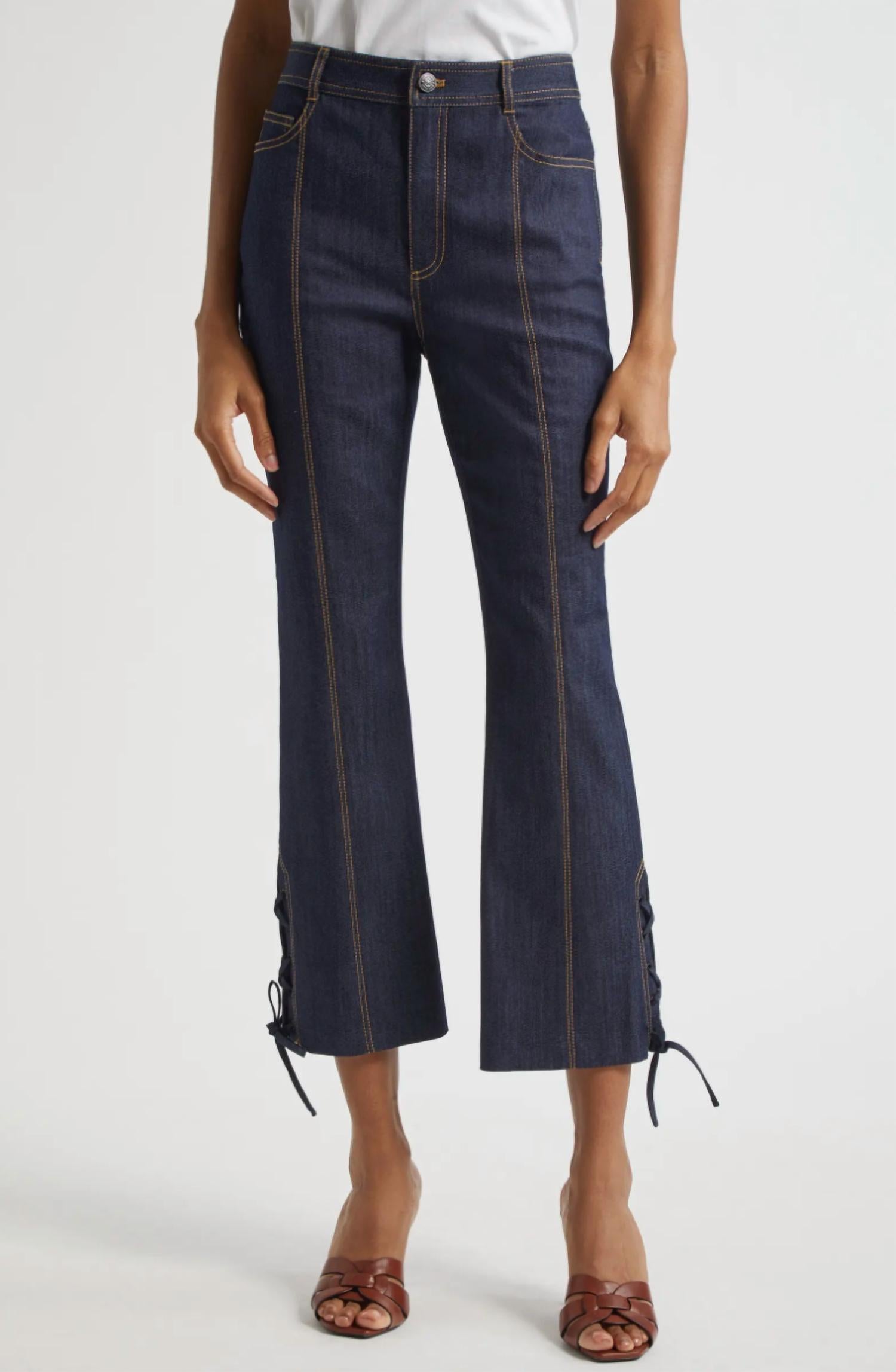 Cinq A Sept - Lace Up Shannon Pants