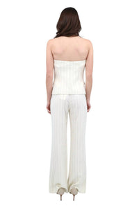 Iris Setlakwe - Striped Bustier
