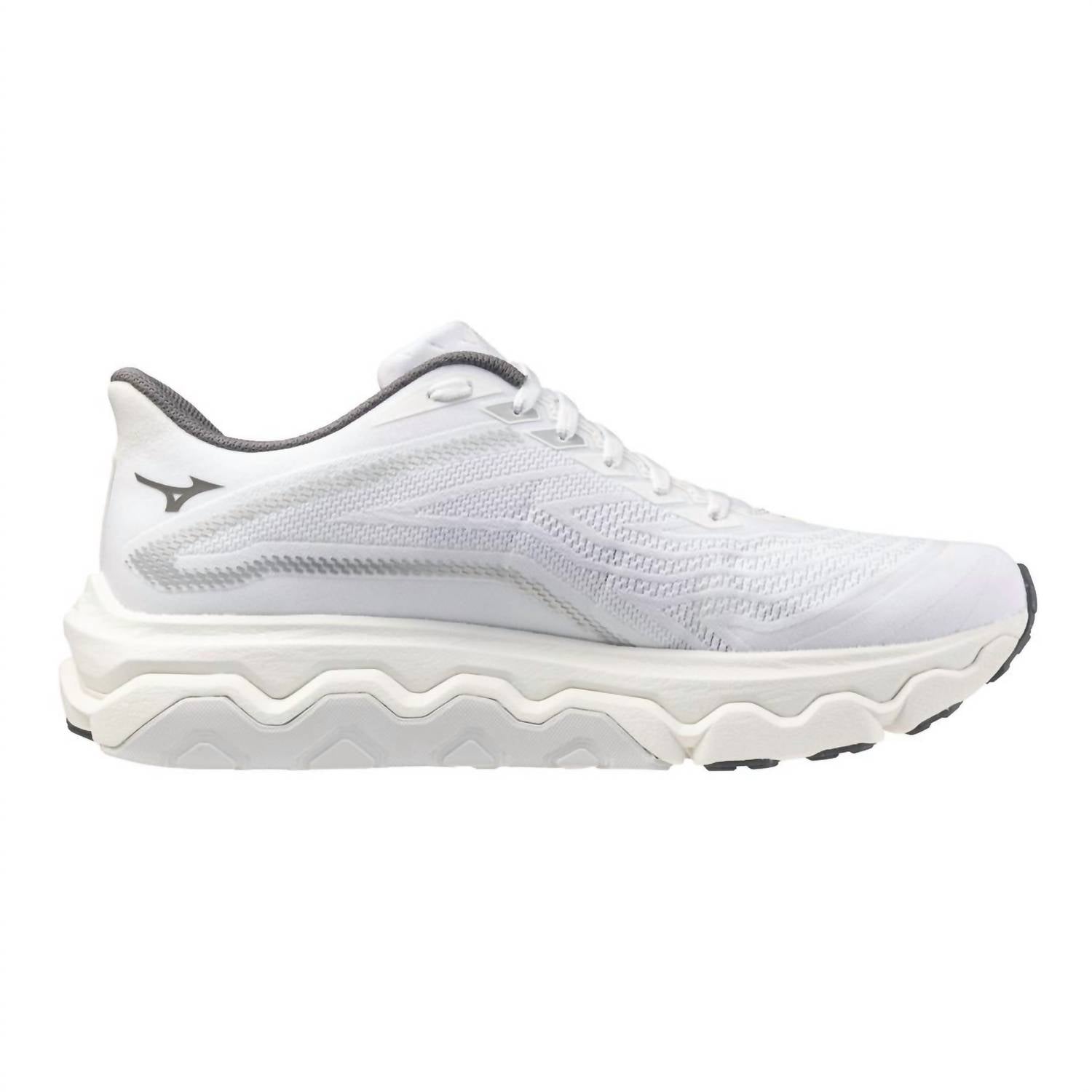 MIZUNO Men's Wave Horizon 8 Shoe in white quiet shade - men's sneaker