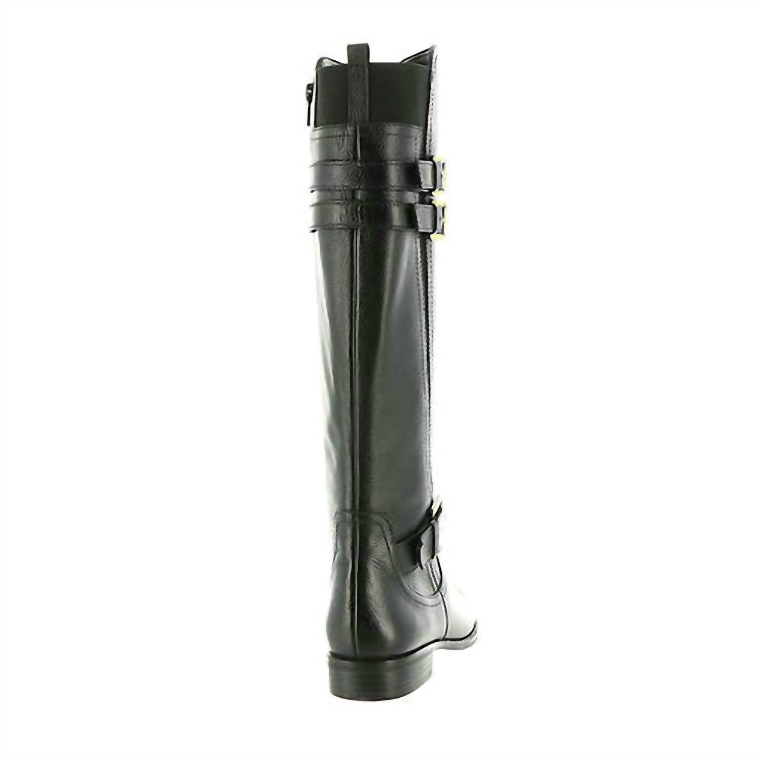 Naturalizer Women's Jessie Wide Calf Riding Boot in black - women's shoe - alternate view