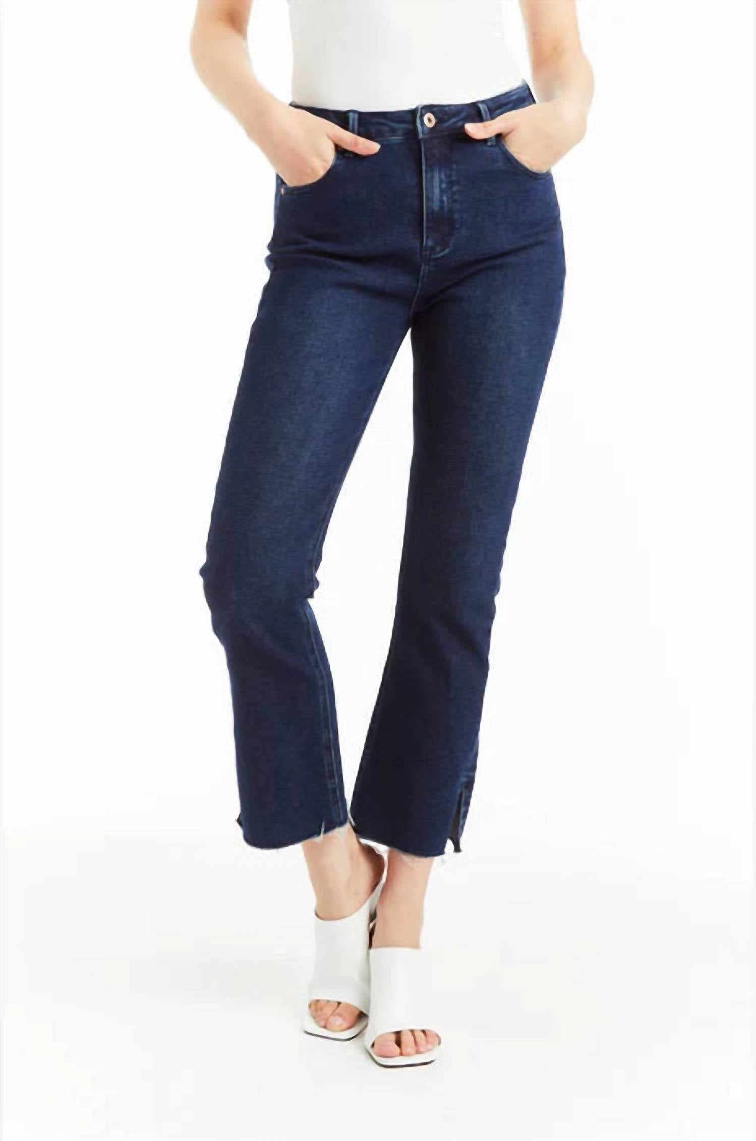 Tractr - Cropped Flare Jean