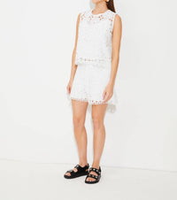 Suncoo Beny Shorts in white - women's shorts - alternate view
