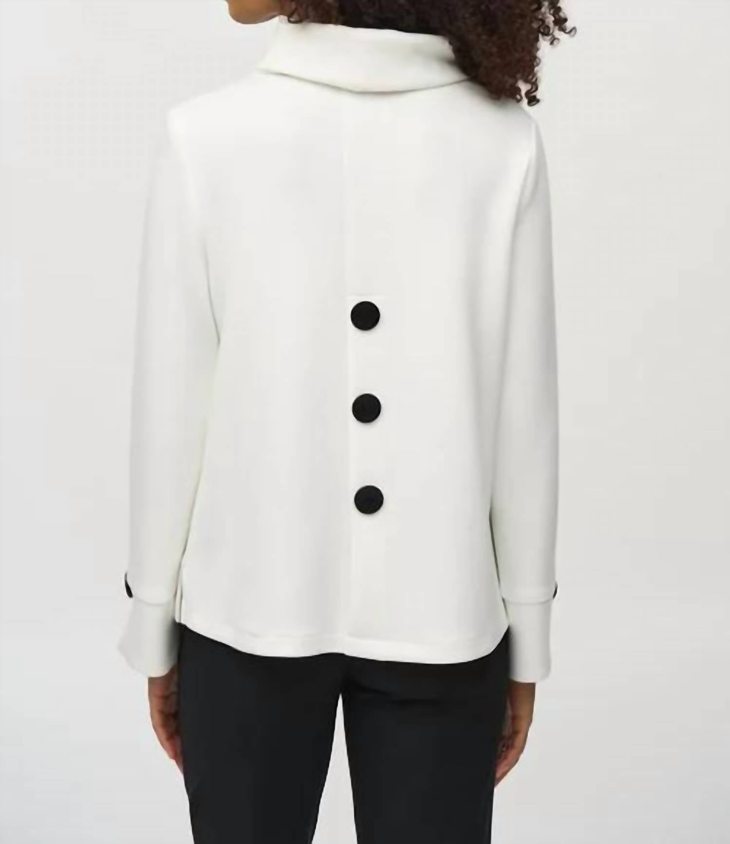 Joseph Ribkoff - Scuba Jersey Boxy Top