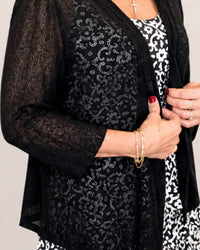 Lulu-B - Sheer Lace Cardigan