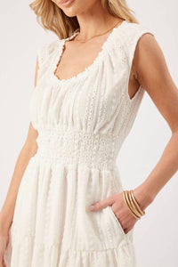 Kylie Paige - Crystal Scoop Mini Dress