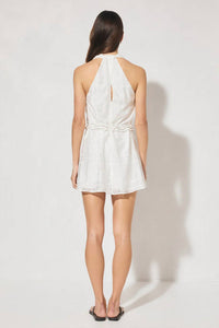MON RENN elowen dress in white - women's dress - detail view